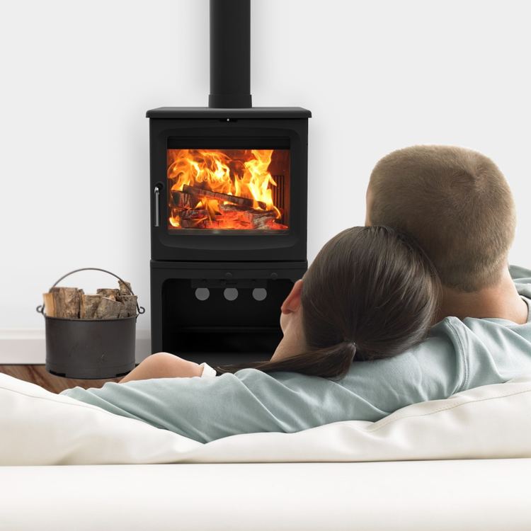 Woodford Turing 5X Wood Burning / Multifuel Stove - Ecodesign Ready