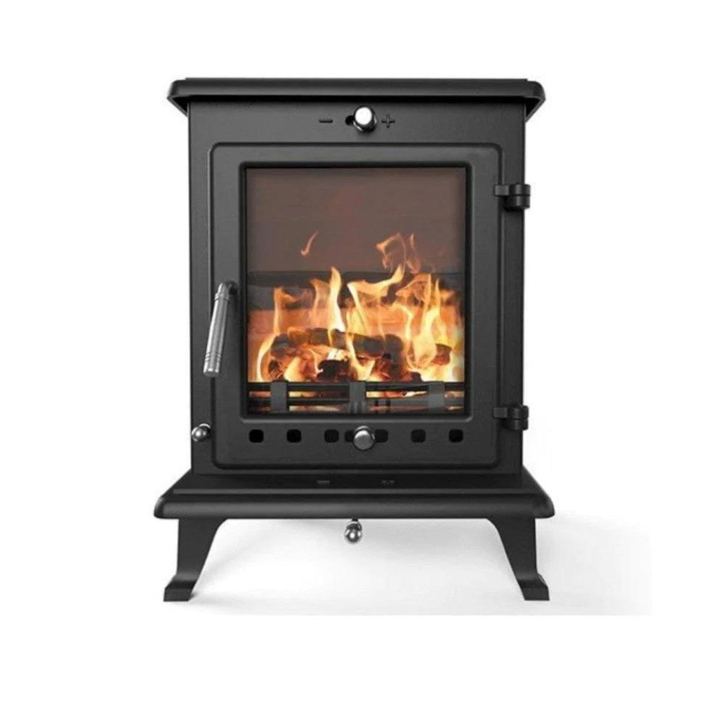 Ekol Crystal 8 Multifuel Wood Burning Stove 8kW Cast Iron Traditional –  Stovefitter's Warehouse