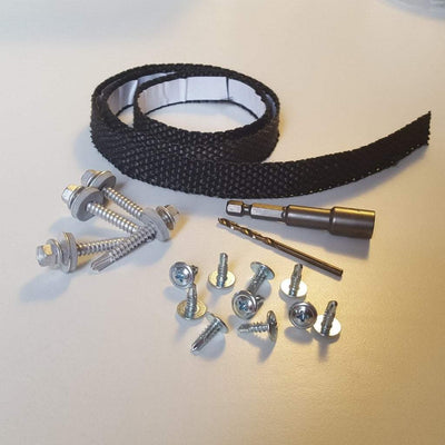 Stovefitter's Materials misc Vitreous/adaptor useful items kit for liner, sealing plate & vitreous and adaptor connections
