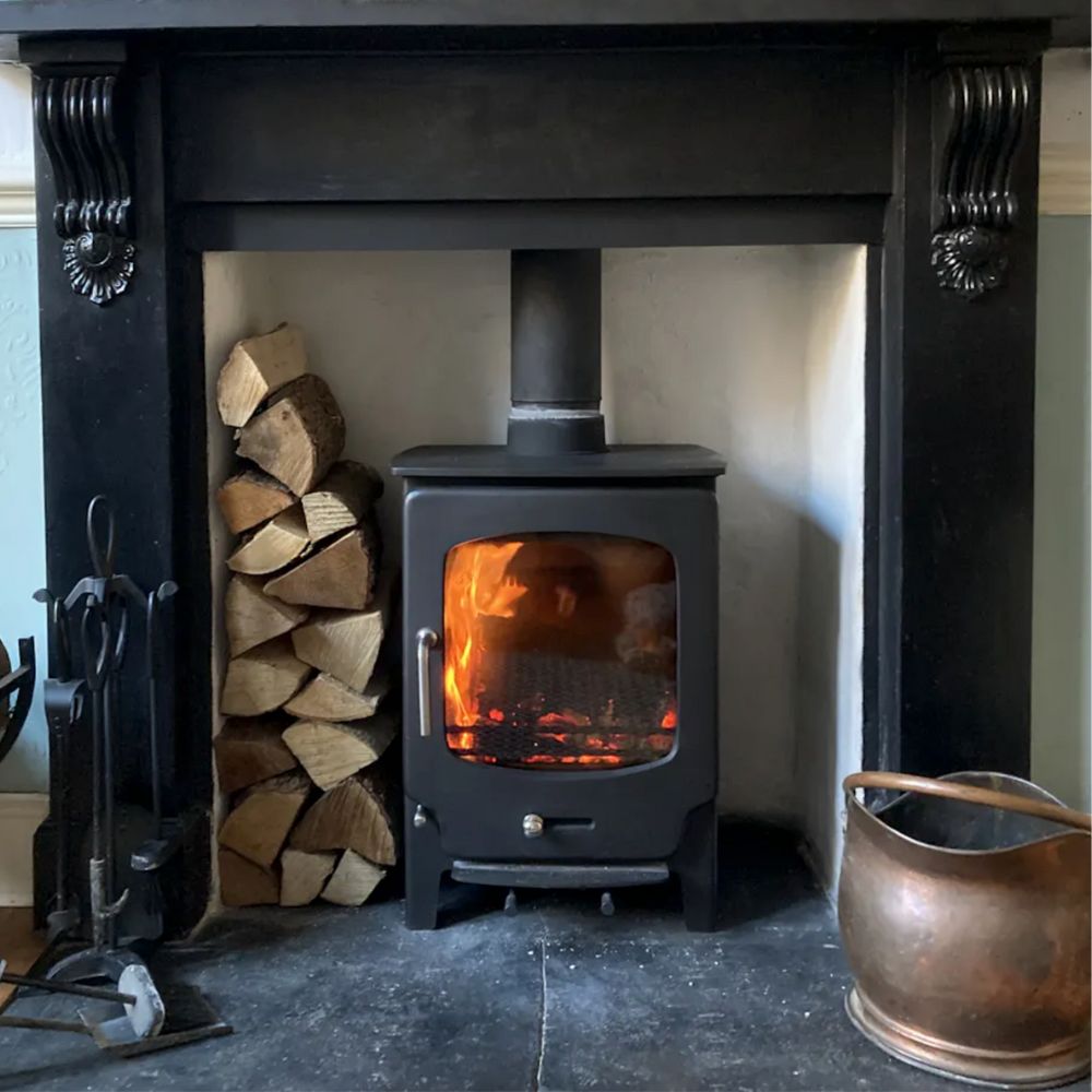 Saltfire ST-X8 Multifuel Wood Burning Stove 8kW (standard & tall