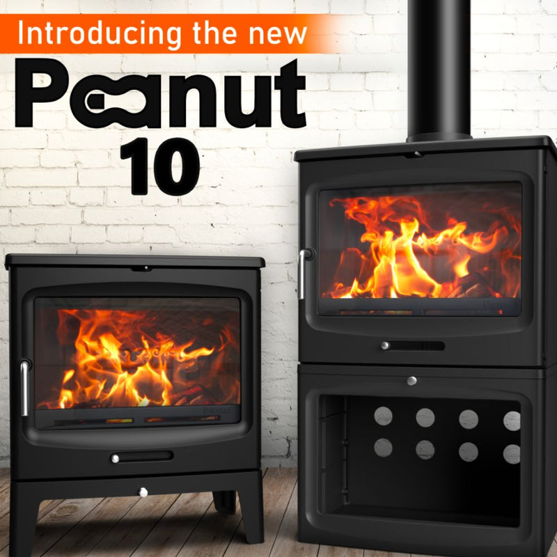 Saltfire Peanut 10 Wood Burning Stove 10-12kW Cast Iron