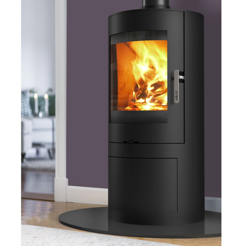 Ekol Linx Wood Burning Stove 5kW Cylinder