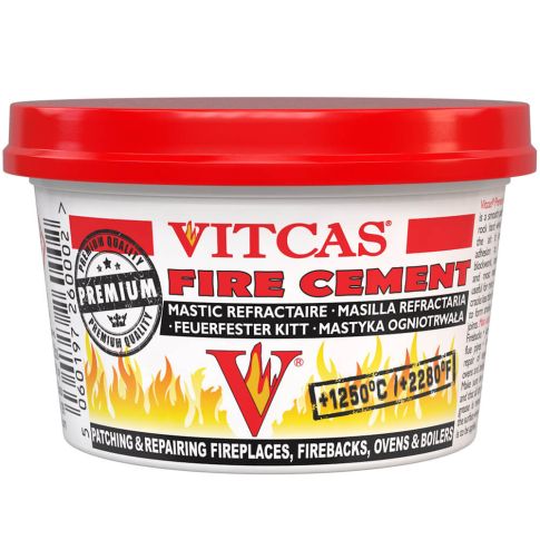 Fire cement black for sealing flue joints - stove to vitreous, vitreous to adaptor and cowl joints