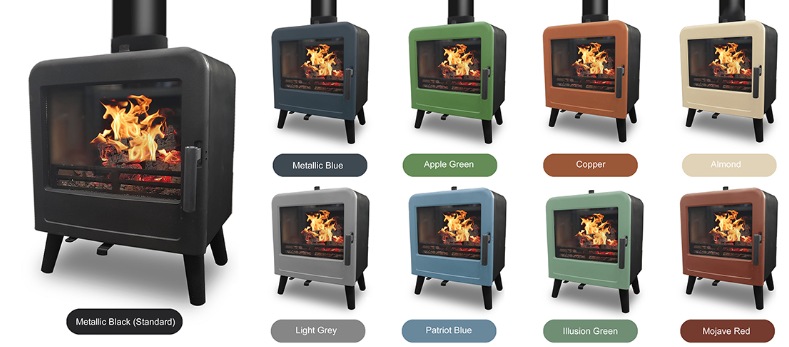 Ekol Bug 5 Multifuel Wood Burning Stove 5kW