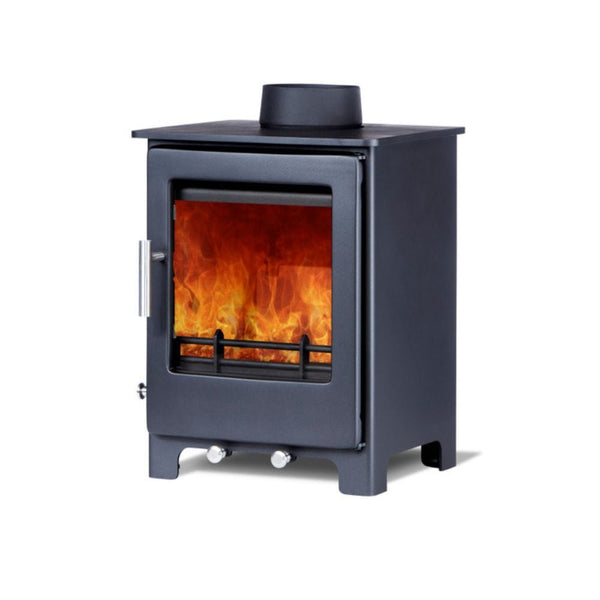 Woodford Lowry 5 Multifuel Wood Burning Stove 5kW (small, standard, wi –  Stovefitter's Warehouse