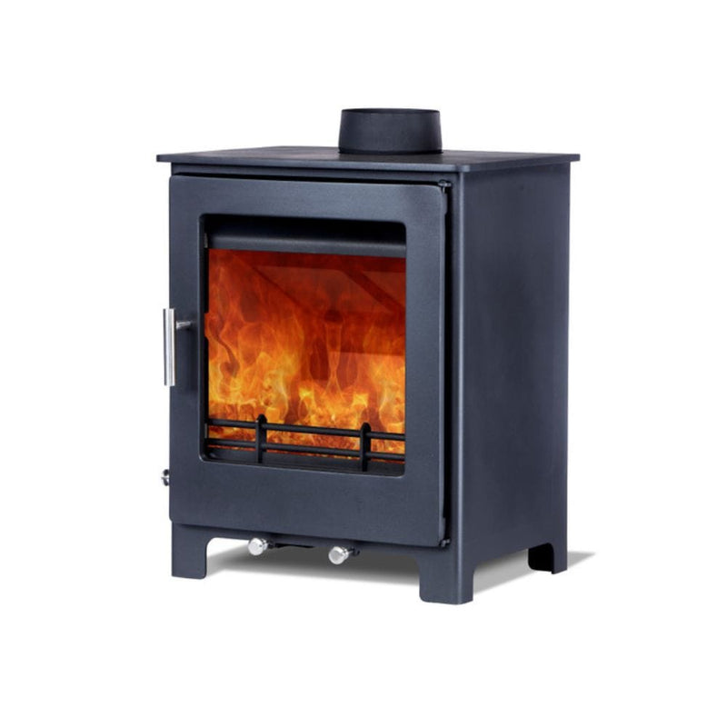 Woodford Stoves 5X Woodford Lowry 5 Multifuel Wood Burning Stove 5kW (small, standard, widescreen models)