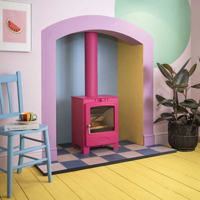 Arada Stove Accessories Flamingo: Hot Pink Bold Edit colours for your Hamlet stove