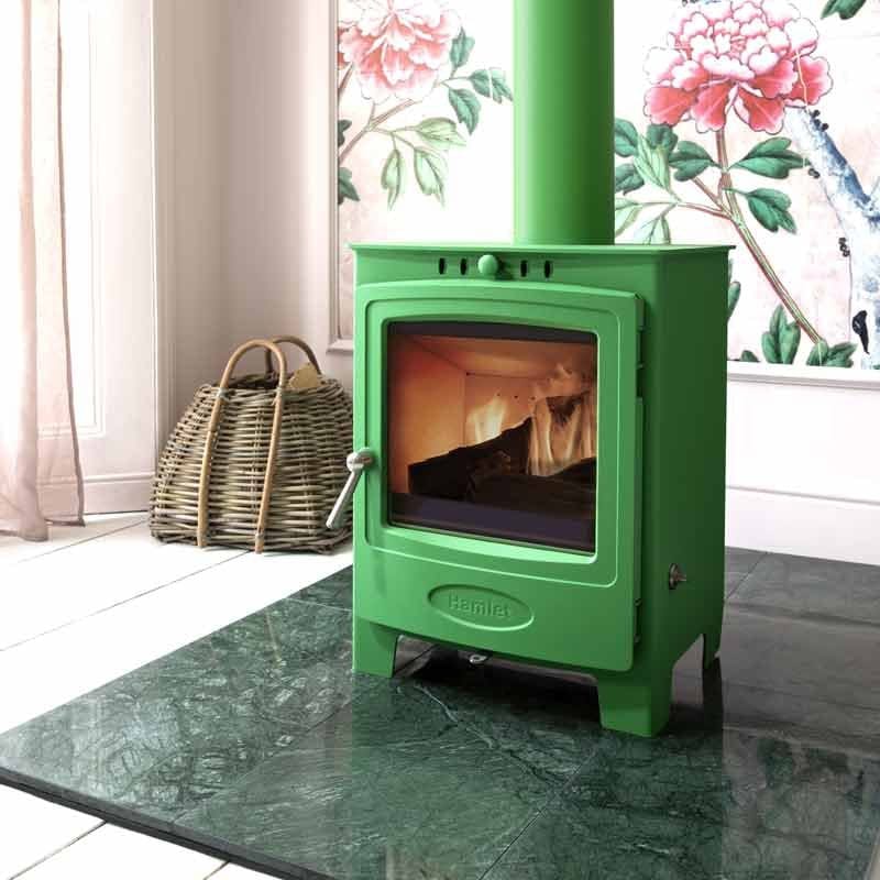 Arada Stove Accessories Peapod Green: Bright Green Bold Edit colours for your Hamlet stove