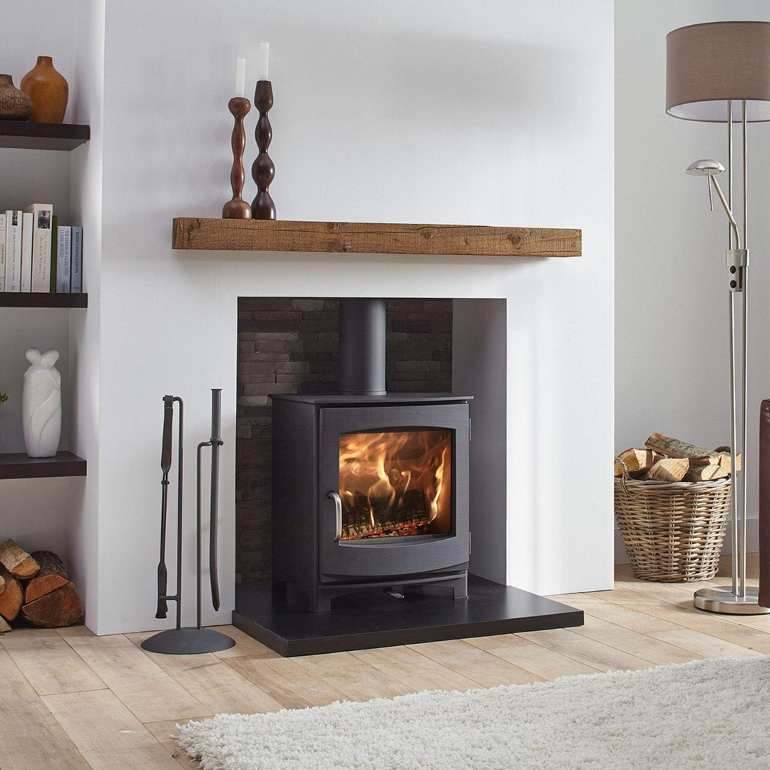 Dik Geurts Ivar Wood Burning Stove 5kW (multifuel via kit