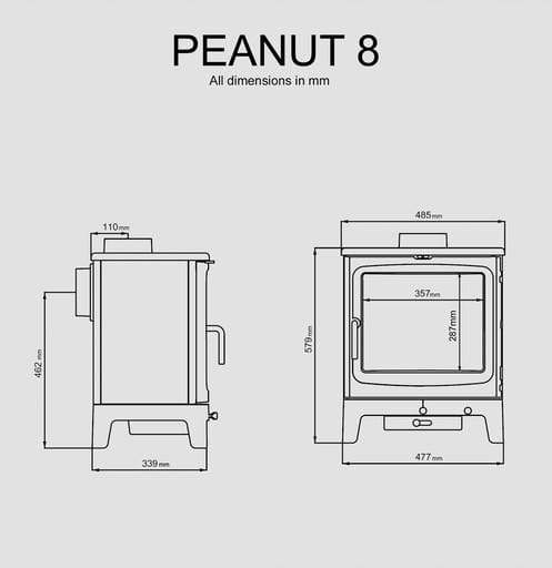 Peanut 8 dimensions