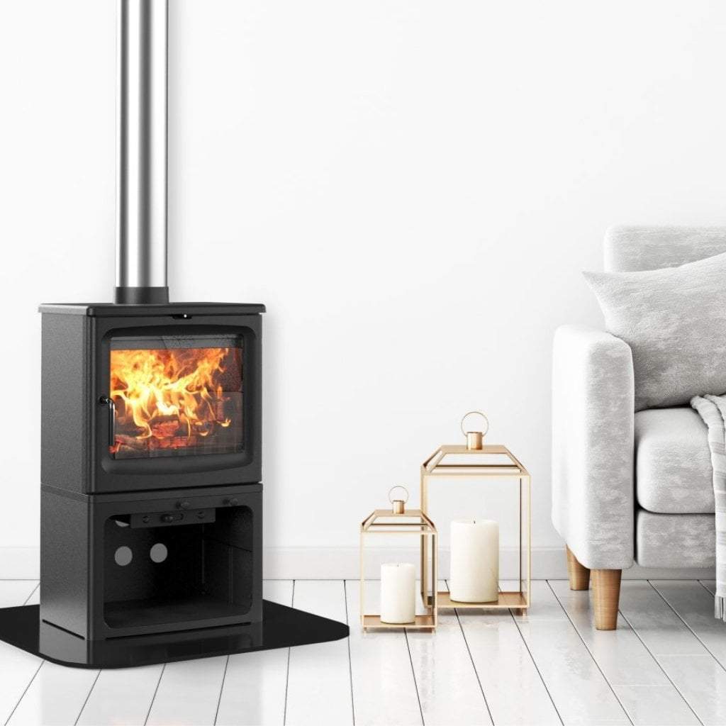 Saltfire Peanut Bignut 5 Wood Burning Stove 5kW Cast Iron – Stovefitter's  Warehouse