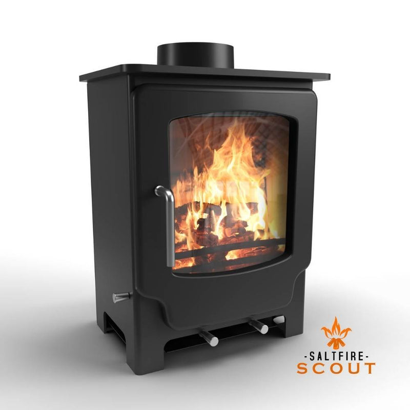 Saltfire Stoves Saltfire Scout Wood Burning Stove 4kW Small NEW!