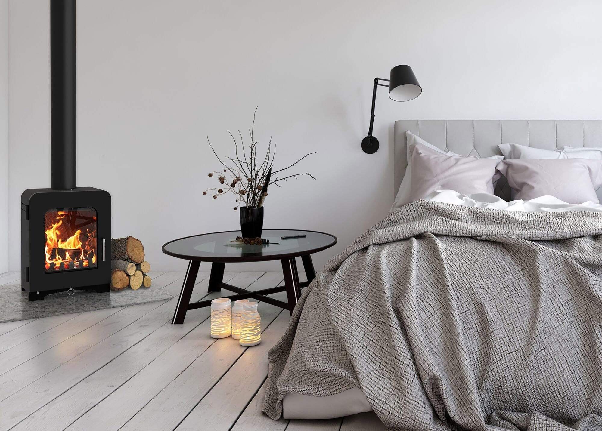 Saltfire ST2 Multifuel Wood Burning Stove 5kW – Stovefitter's Warehouse