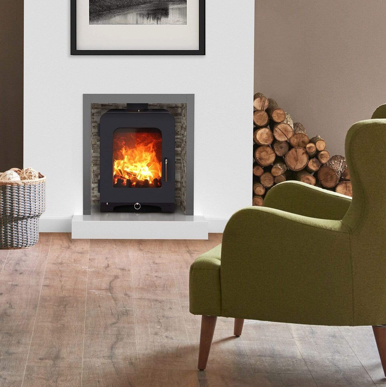 Saltfire ST2 Multifuel Wood Burning Stove 5kW – Stovefitter's Warehouse