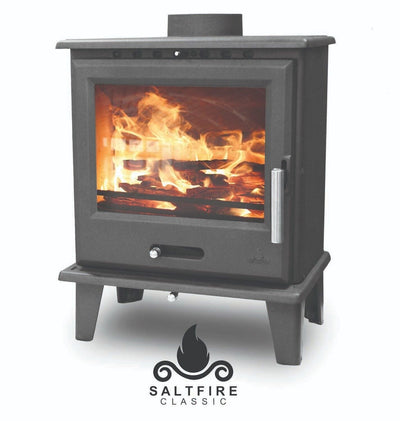 Saltfire Stoves2 Saltfire ST3 Wood Burning Stove 7kW Widescreen