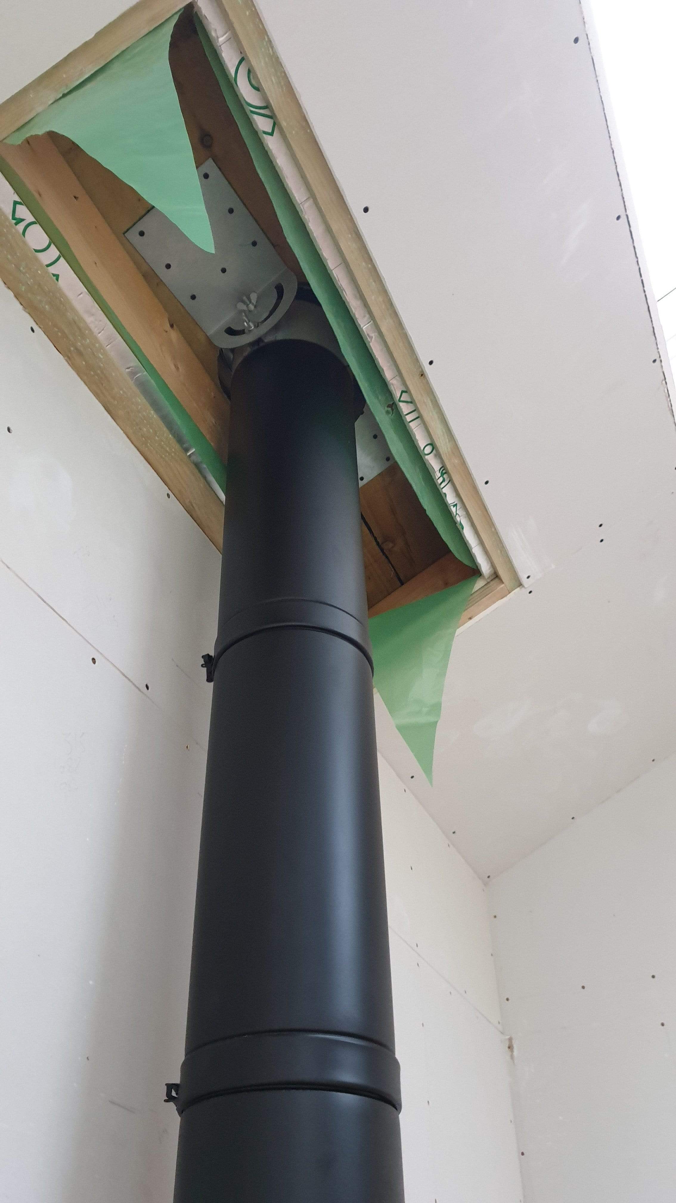 Duraflue DTW Roof rafter support: 5, 6, Silver. – Stovefitter's Warehouse